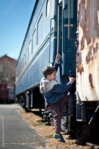 Obraz na plátne Train Ride