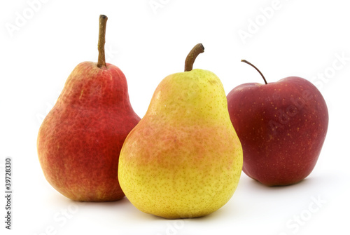 pears and apple