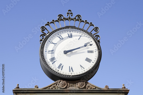 metal clock