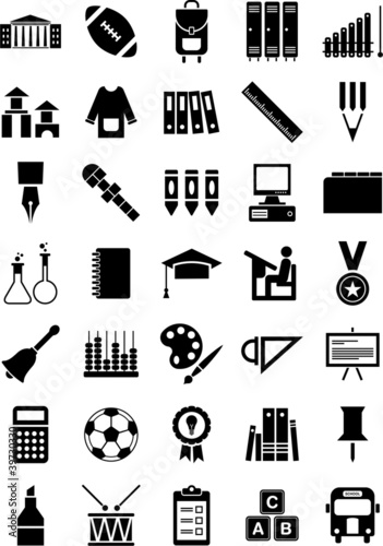 School icons