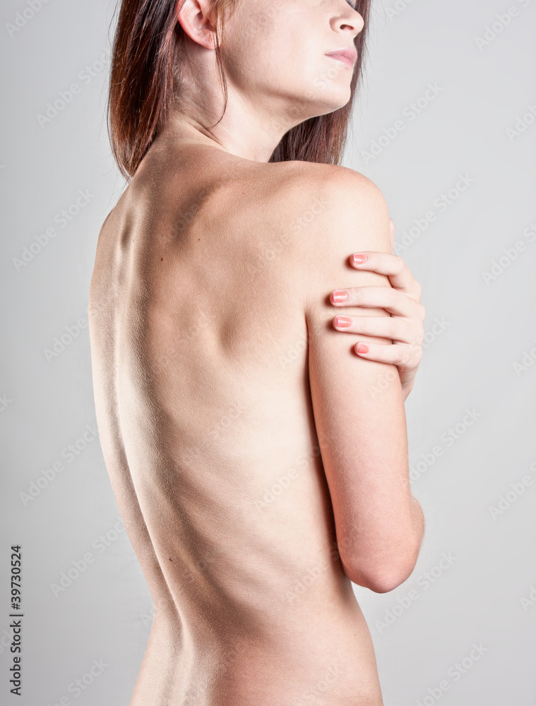 Fototapeta premium woman's bare back