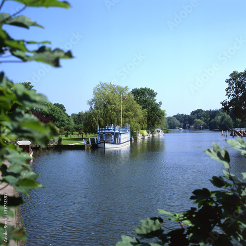 River Thames at Streatley. Berkshire. England