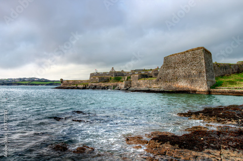 Walls and bastions of Charles Fort. Kinsale. Ireland. photo