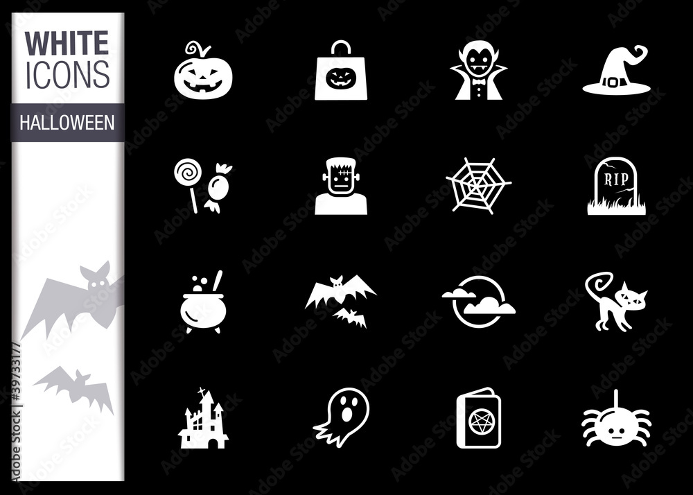 White - Halloween Icons