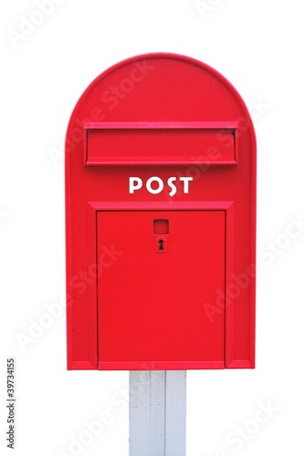 Roter Briefkasten