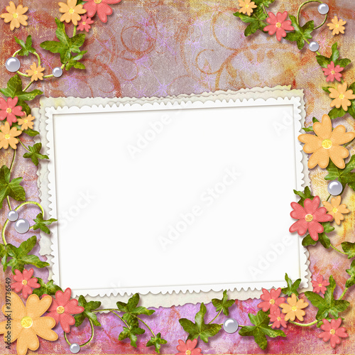 Framework for invitation or congratulation.