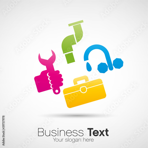 logo business, travaux/bricolage/réparation