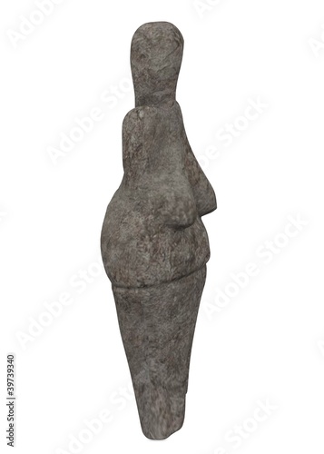 3d render of venus statue