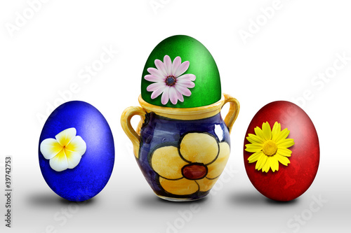 Tapety artystyczne Uova decorate
