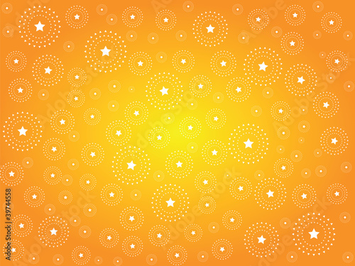 Abstract background with stars