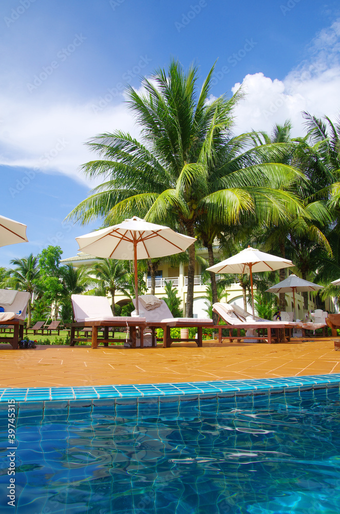 Obraz premium pool in thailand