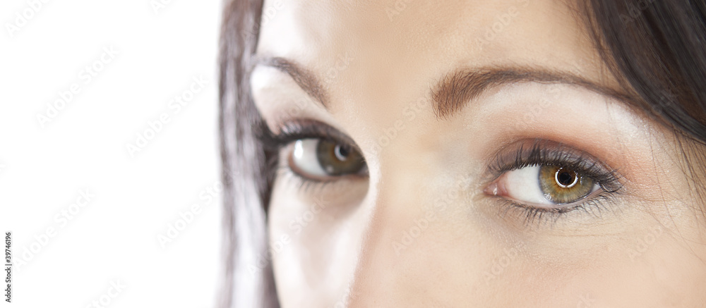 Fototapeta premium brązowe oczy