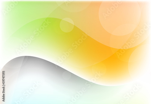 Bright wavy background