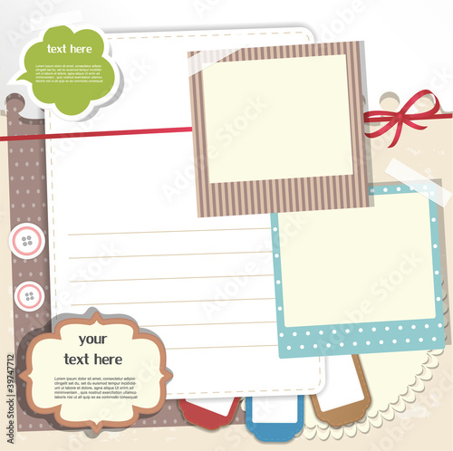 Scrapbook elements