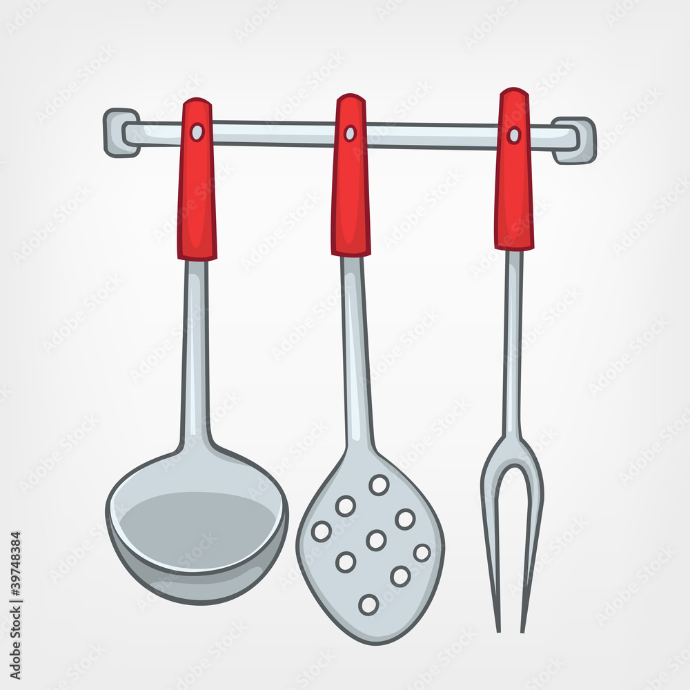 Cartoon Home Kitchen Spoon Set Cartoon Home Kitchen Spoon Set
