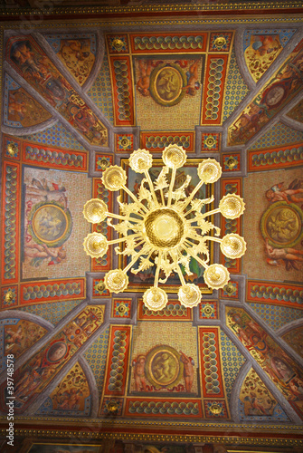 Rome Quirinale building room ceiling decoration