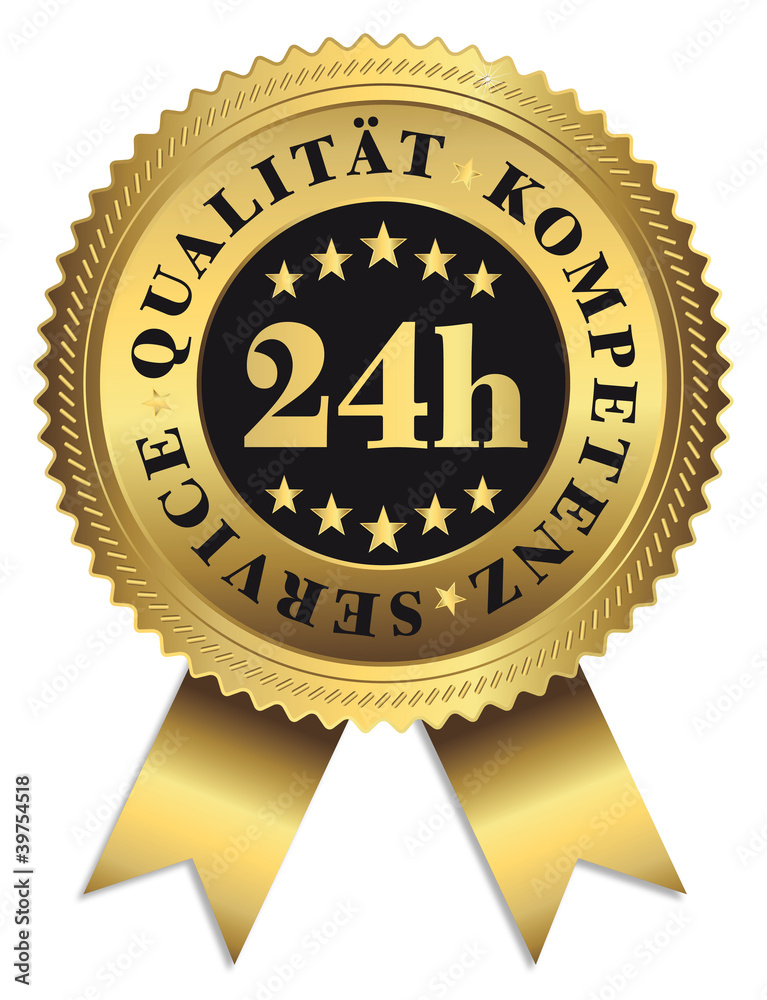 24h - Service - Qualität - Kompetenz, Rund um die Uhr