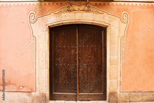 Old wooden Door. © valentina 