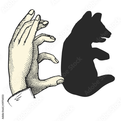 Ombres chinoises : l'Ours
