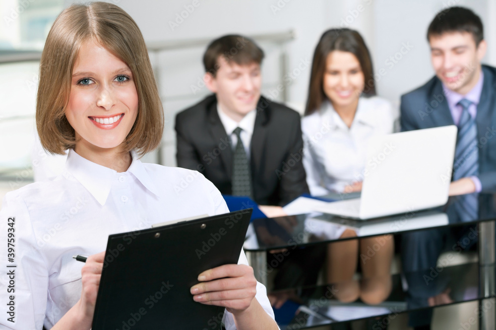 Young businesswoman Young businesswoman