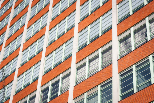 Картината върху платно Architectural concept - administrative building no. 21 in Zlin
