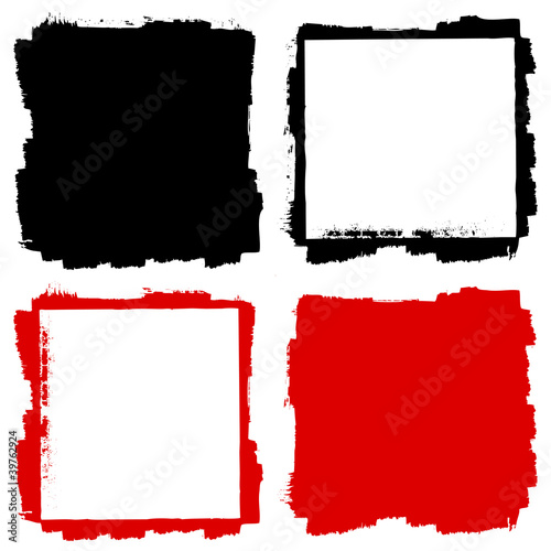 Grunge frame and background