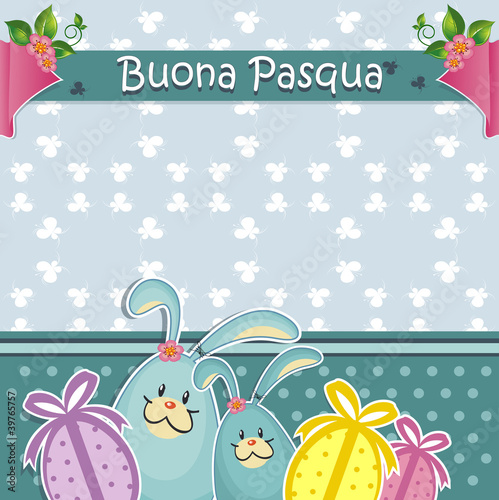 Coniglietti buona pasqua