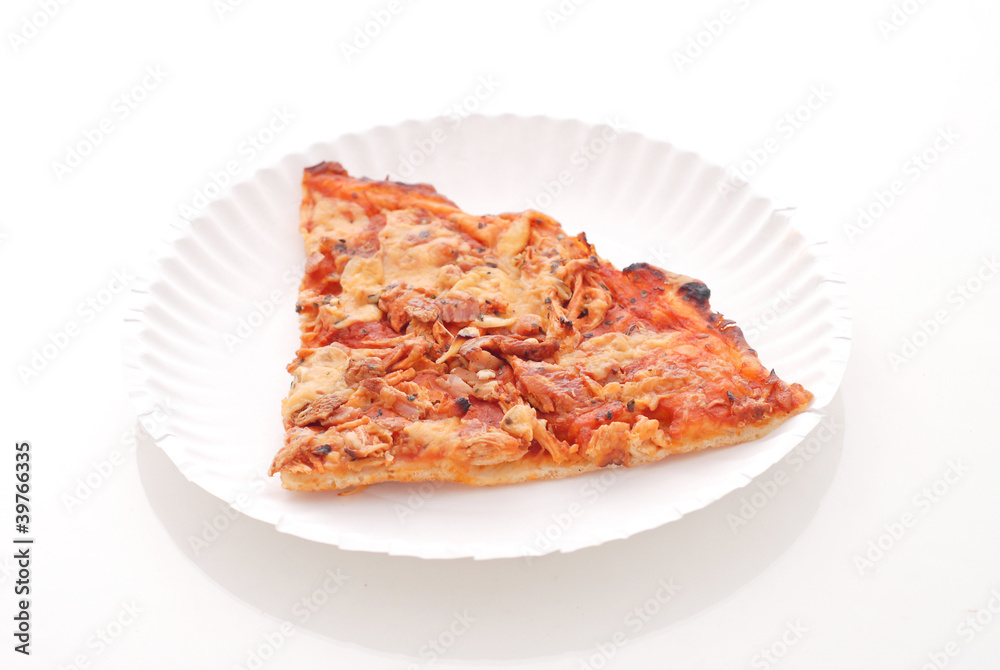 Slice of BBQ Chicken Pizza
