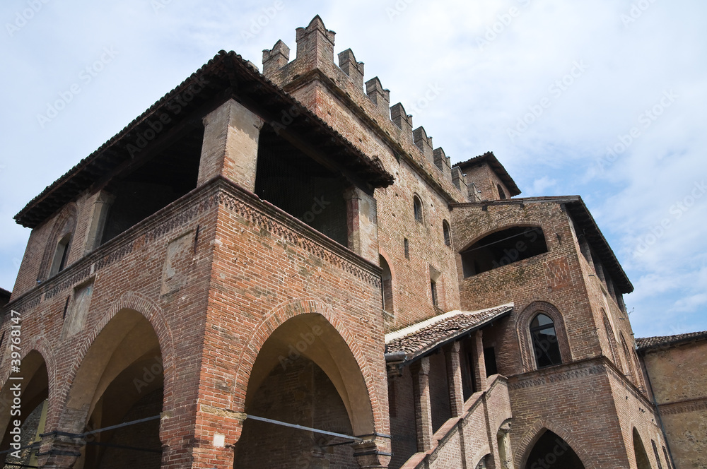 Podestà's Palace. Castell'Arquato. Emilia-Romagna. Italy. Podestà's Palace. Castell'Arquato. Emilia-Romagna. Italy.