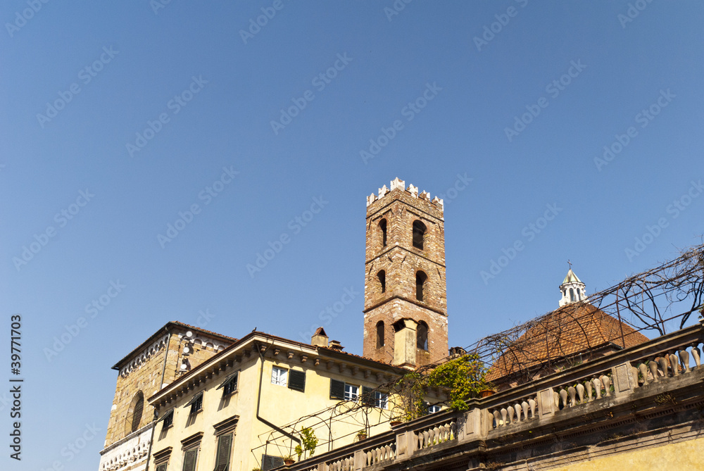 Church in Lucca Tuscany Italy