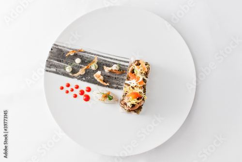 loup de mer | artischocke | miesmuschel | paprika