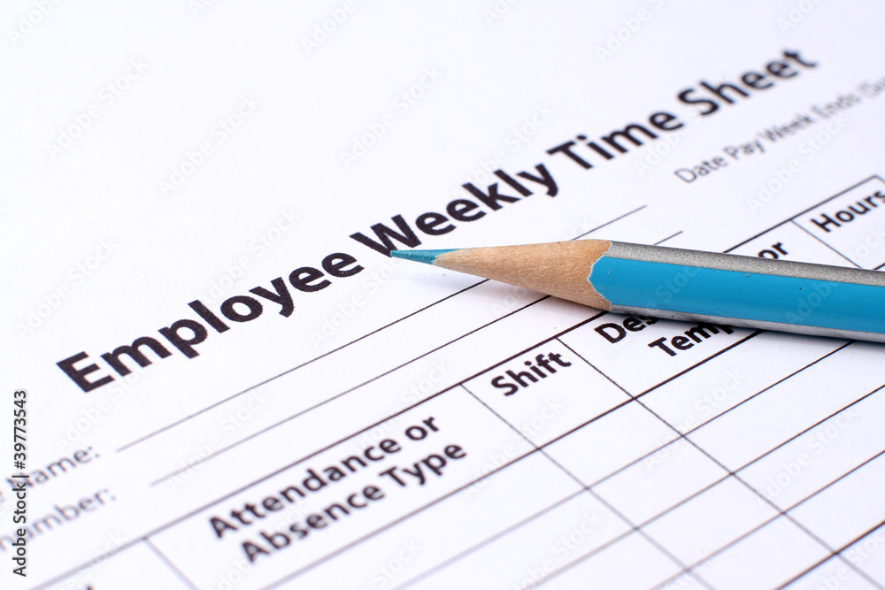 Employee time sheet Employee time sheet