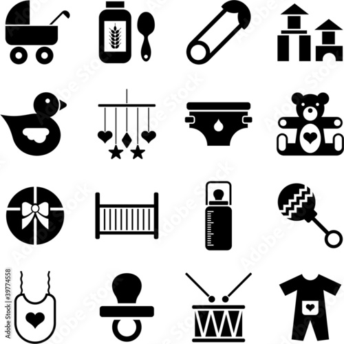 Baby icons