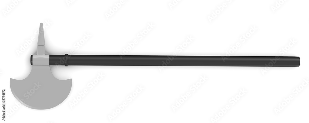 Fototapeta premium 3d render of medieval weapon