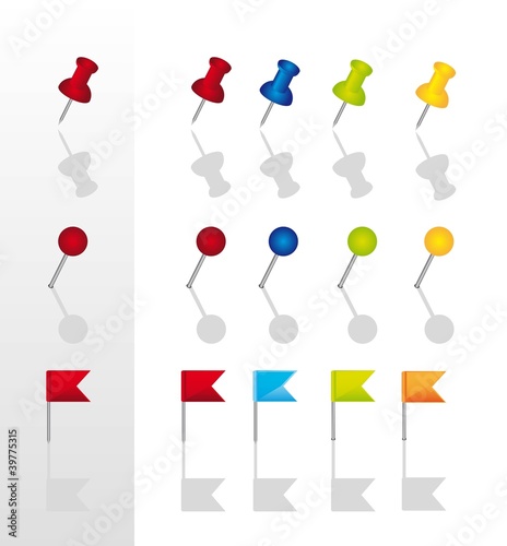 push pin collection