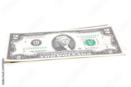 two dollar bill one