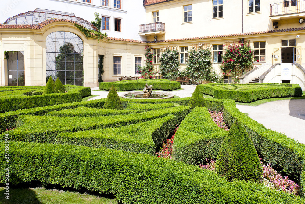 Vrtbovska Garden, Prague, Czech Republic Vrtbovska Garden, Prague, Czech Republic