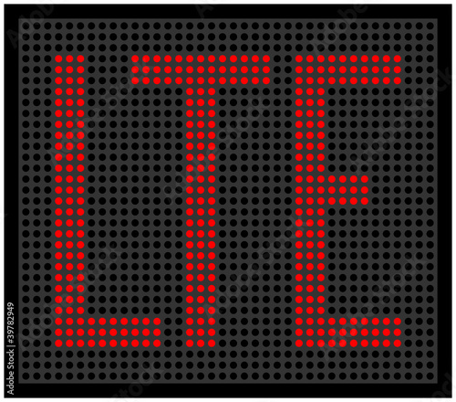 LTE Punkte rot