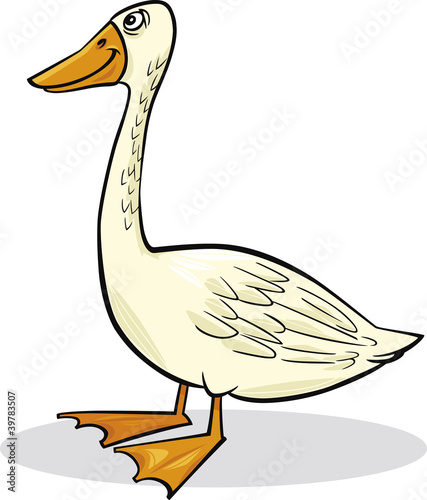 cartoon goose