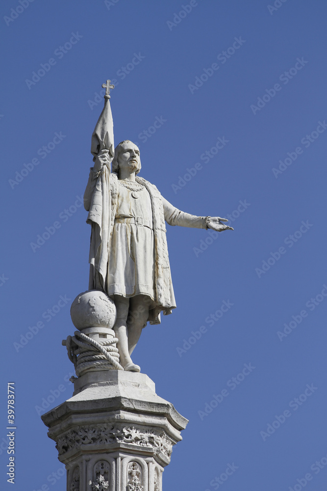 Christopher Columbus Monument in Madrid