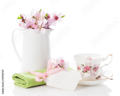 Spring Teacup Setting