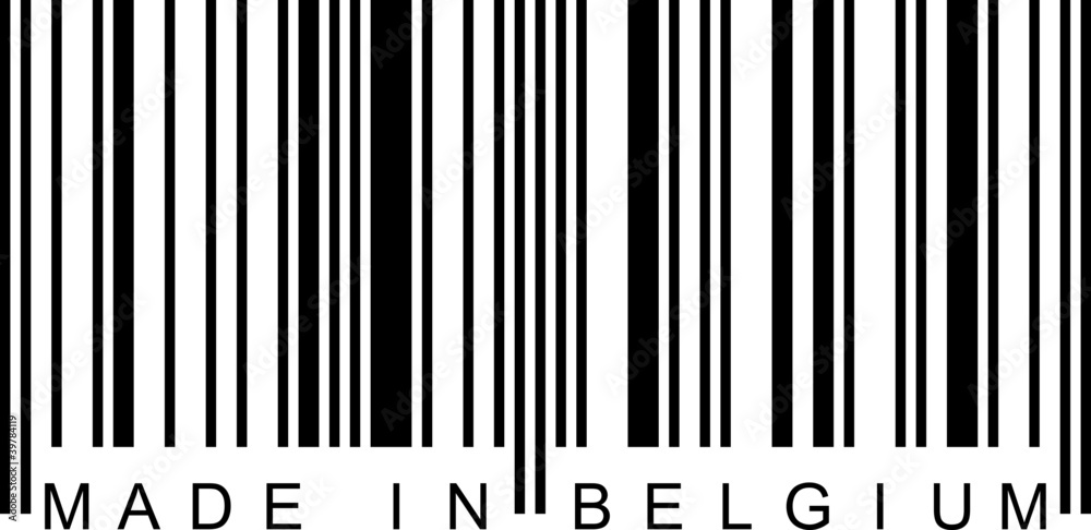 Barcode - Made in Belgium