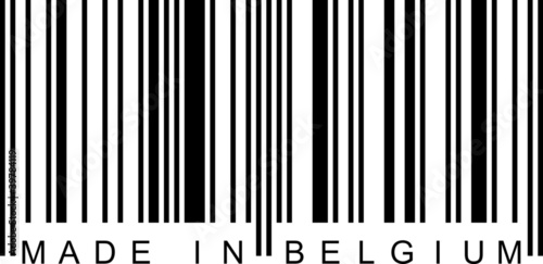 Barcode - Made in Belgium