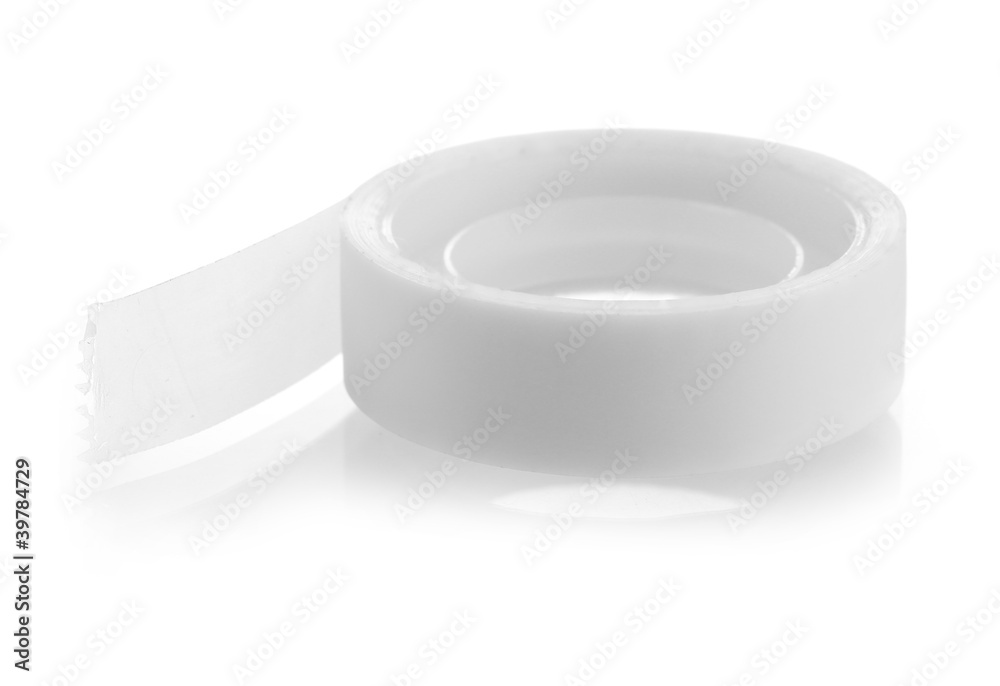 scotch tape isolated on white. scotch tape isolated on white.