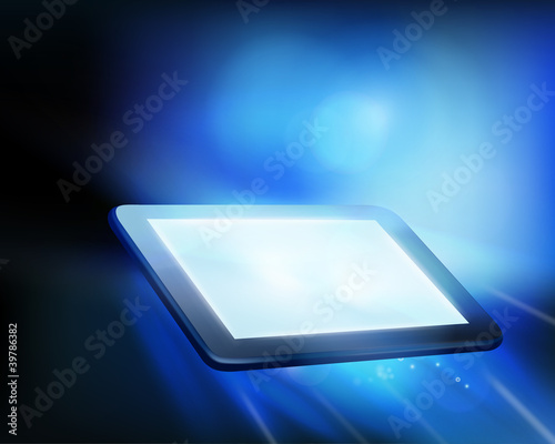 Tablet. Vector illustration.