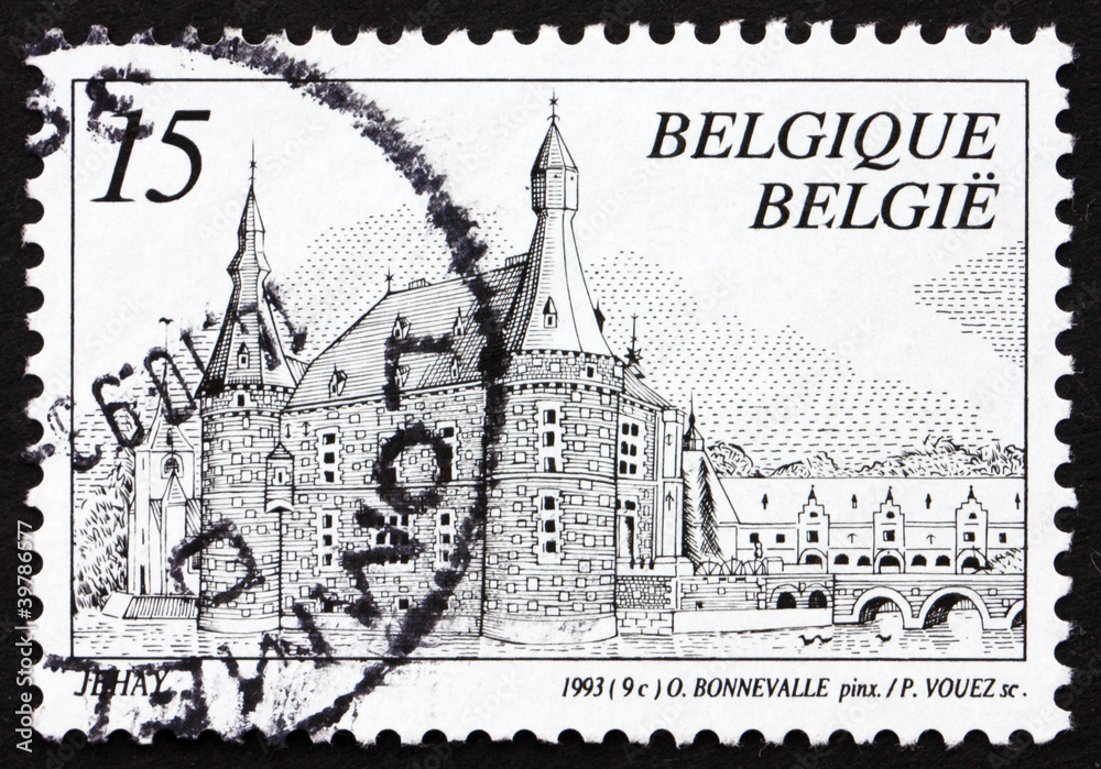 Postage stamp Belgium 1993 Castle Jehay, Belgium