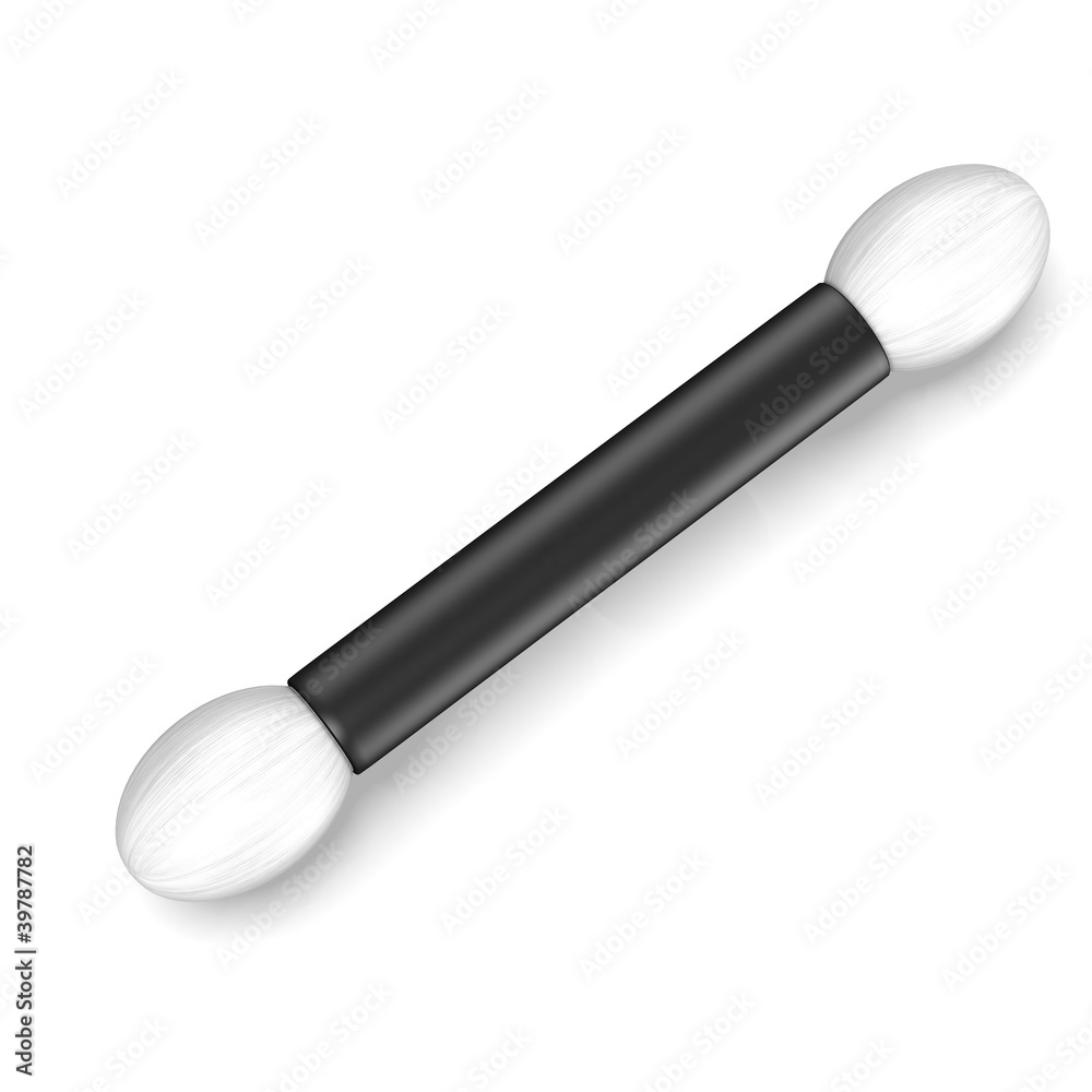 3d render of cosmetics brush 3d render of cosmetics brush