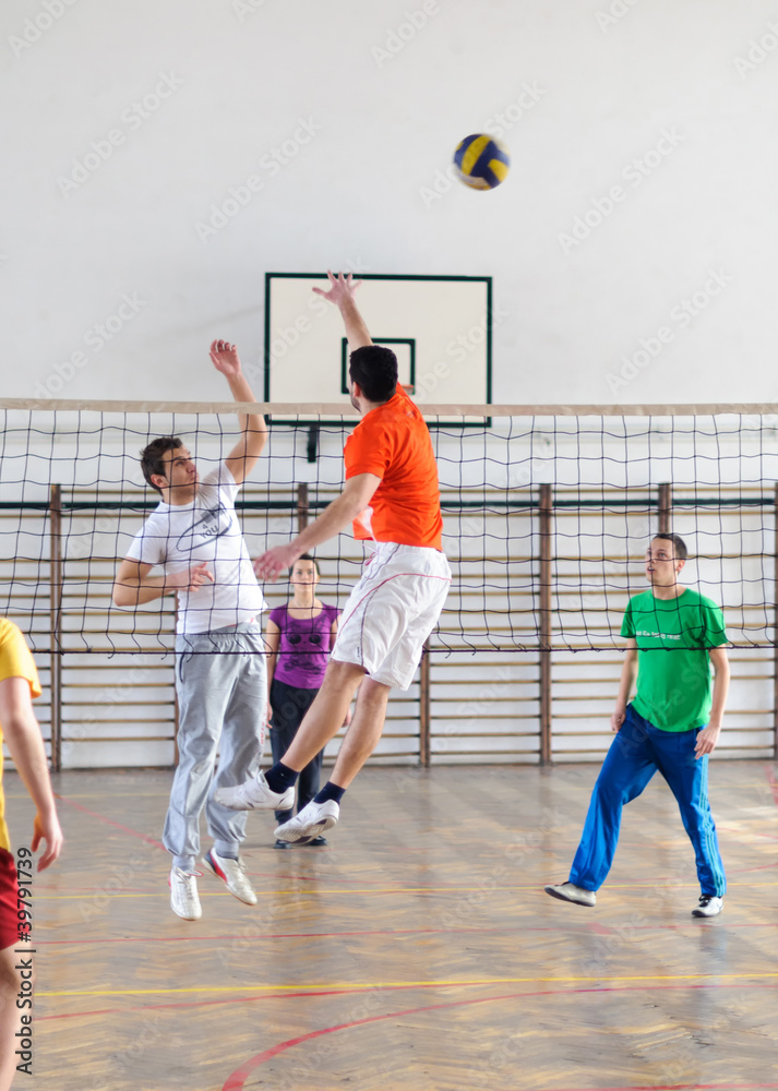 Volleyball match