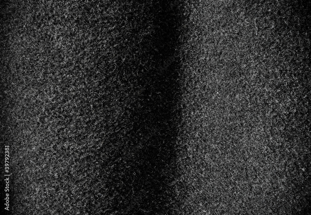 Obraz premium Black undulating felt