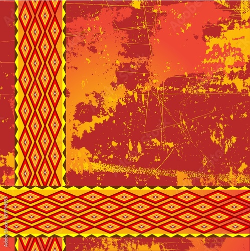 Africa Texture-Etnico-Ethnic Tribal Design-Vector